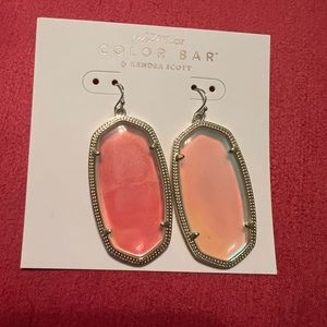 Kendra Scott Danielle Earrings Dichroic Glass/Gold